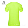 Wholesale ajuste al aire libre jogging corriendo camiseta toma de corriente